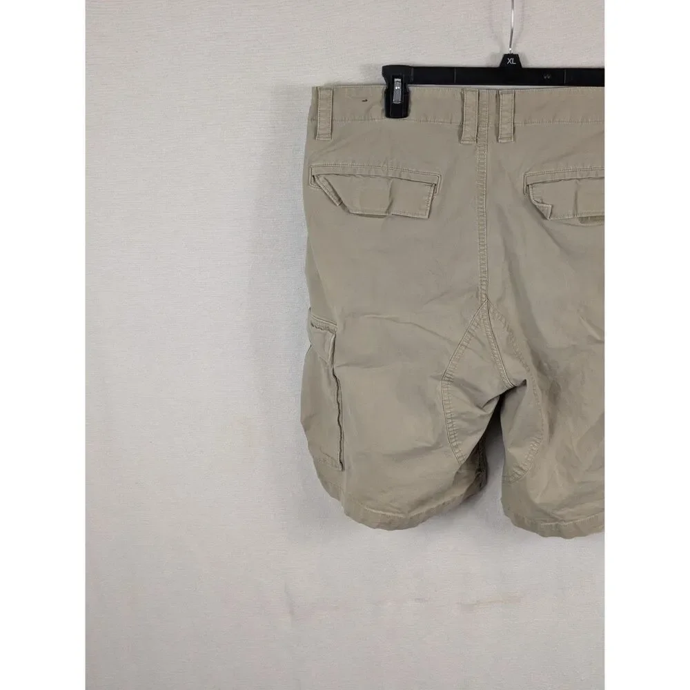 Fox Racing Cargo Shorts Tan/Beige Men's Size 36